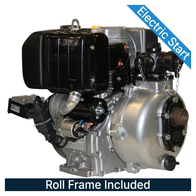 REEFE RDK35015E-RF Kohler KD250 Diesel Firefighting Pump with Electric Start & Roll Frame