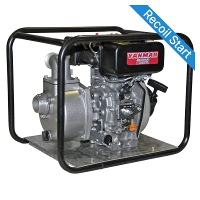 REEFE RDY48020-RF Yanmar L48 Diesel Transfer Pump with Recoil Start & Roll Frame