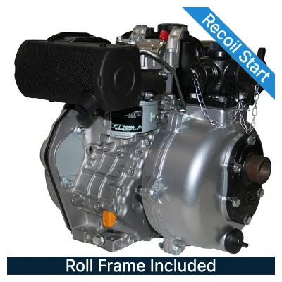 REEFE RDY4815/RDY7015-RF Diesel Firefighting Pump with Recoil Start & Roll Frame