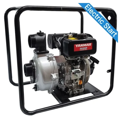 REEFE RDY7030E-RF Yanmar L70 Diesel Transfer Pump with Electric Start & Roll Frame