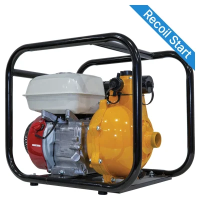 REEFE GP015TR-RF Honda GP160 Twin Impeller Firefighting Pump with Recoil Start & Roll Frame