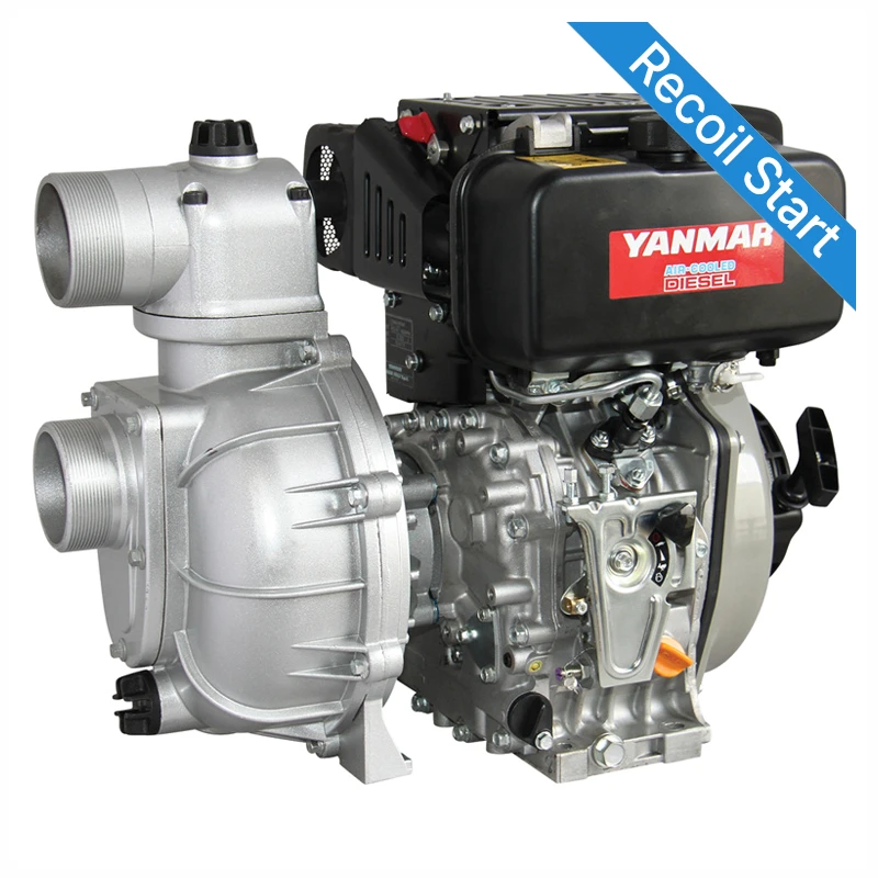 REEFE RDY70HP3 Yanmar L70 Diesel High Pressure Transfer Pump with Recoil Start