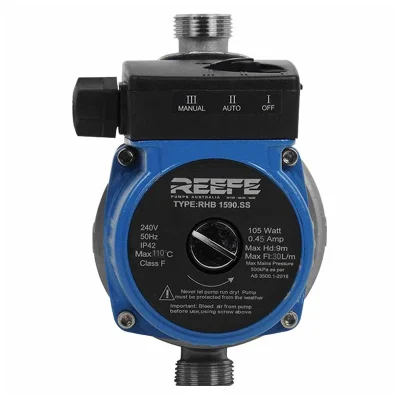 REEFE RHB1590.SS Hot Water Booster Pump