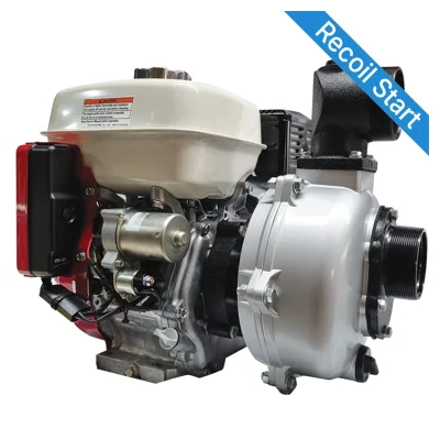 REEFE RP030HP Honda GX270 High Pressure Transfer Pump with Recoil Start