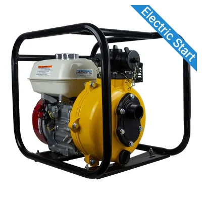 REEFE RPP15TE-RF Honda GX200 Twin Impeller Firefighting Pump with Electric Start & Roll Frame