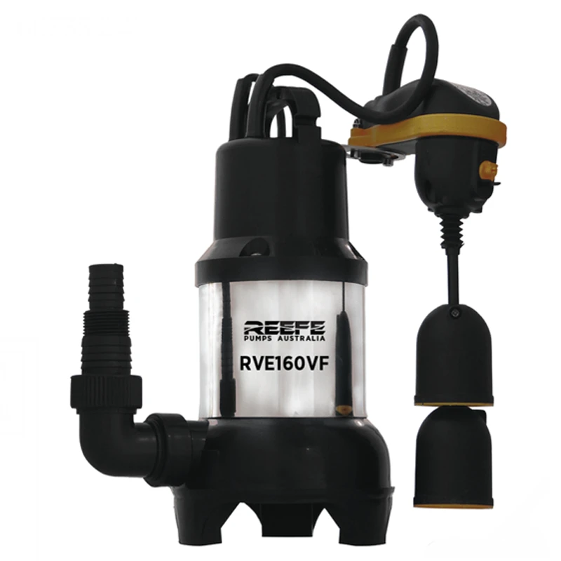 REEFE RVE160VF Vortex Sump Pump with Vertical Float Switch