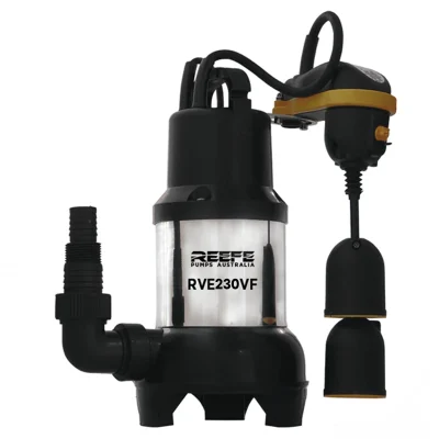 REEFE RVE230VF Vortex Sump Pump with Vertical Float Switch