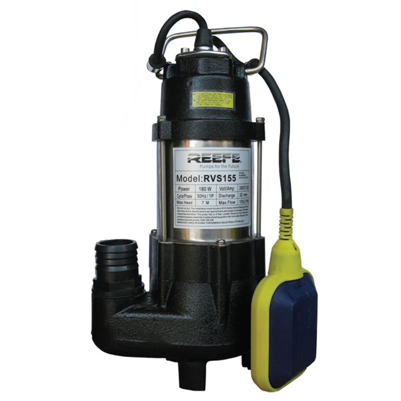 REEFE RVS155 Vortex Sump Pump with Float Switch