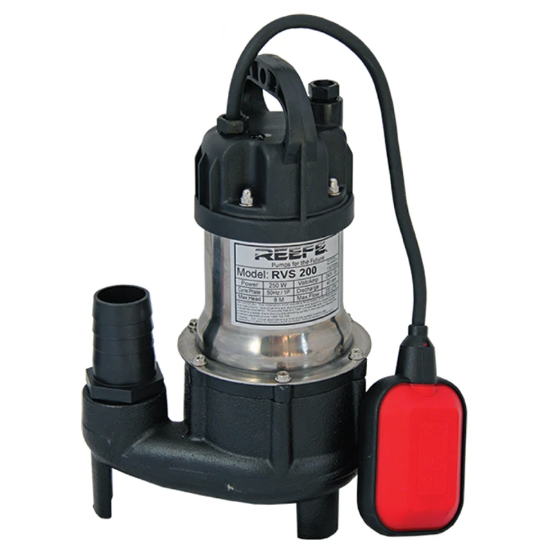 REEFE RVS Vortex Sump Pump with Float Switch