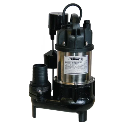 REEFE RVSVF Vortex Sump Pump with Vertical Float Switch