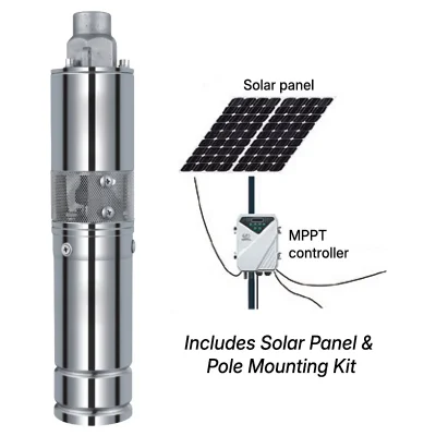 REEFE RS3/RS4.SP Solar Powered Submersible Bore Hole Pump